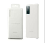 Original Coque En Silicone Pour Samsung S20FE S20FE 5G Blanc Original