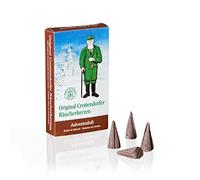Crottendorfer Räucherkerzen Original 1015 Lot de 24 cônes d'encens Anti-Tabac Senteurs de l'Avent Taille M