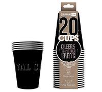 20 gobelets xl en carton 53cl - noir - original cup pcn53 Noir