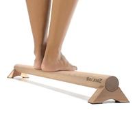 Original Cup Balanz® Poutre de Gymnastique en Bois Hêtre 100×10×8 cm | Enfants & Adultes | Barre d’Équilibre Motricité & Rééducation | Gym à Domicile, Musculation, Kiné | Aerobik®