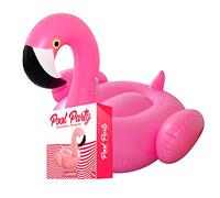 Original Cup - Bouée Gonflable Flamant Rose, Hauté Qualité, PVC, Bouée Piscine, 150 x 120 x 100 cm