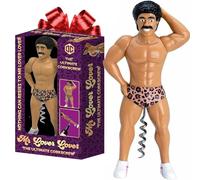 Original Cup Tire-Bouchon Mr Lover Lover® | Figurine Tire-Bouchon | Qualité Premium | Meilleur Corkscrew | Steeve | Insolite | Rigolo pour Apéros | 100% Fun | Décalé | Humour | Idée Cadeau | SparkL®