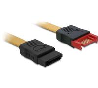 DELOCK SATA-Verl. SATA III -> SATA St/Bu 0.30m gelb