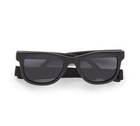 Original Dooky Santorini Lunettes de soleil pour enfants, protection bébé (pour jeunes enfants et bébés, protection UV-A & UV-B, verre incassable avec bande réglable & amovible), black