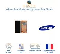 Original Ecran LCD et Vitre Tactile Cloud Orange avec Châssis pour Samsung Galaxy S20 FE 5G G781/Galaxy S20 FE 4G G780 GH82-24214F GH82-24215F