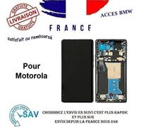 Original Ecran LCD et Vitre Tactile Noir Interstellaire pour Motorola Edge 40Pro