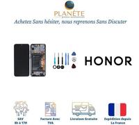 Original Ecran LCD Complet Noir Sur Châssis et Batterie Honor 10 Lite/ 20 Lite