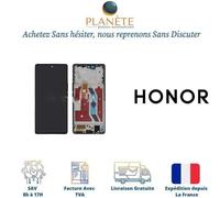 Original Ecran LCD Complet Noir Sur Châssis Pour Honor Magic 5 Lite (Relife)