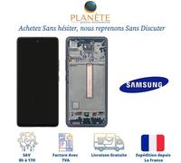 Original Ecran LCD Complet Noir Sur Châssis Pour Samsung Galaxy A53 5G (A536B)