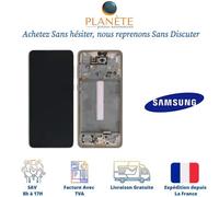 Original Ecran LCD & Vitre tactile Pêche Assemblés Sur Châssis Pour Samsung Galaxy A33 5G (A336B)