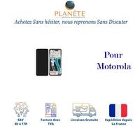Original Ecran LCD et Vitre Tactile Avec Chassis Noir pour Motorola Moto G62 5G