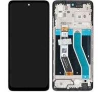 Original Ecran LCD et Vitre Tactile Avec Chassis Noir pour Motorola Moto G62 5G