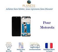 Original Ecran LCD et Vitre Tactile Noir Avec châssis pour Motorola Moto G04 5D68C23890 Noir G