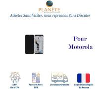 Original Ecran LCD et Vitre Tactile Noir pour Motorola Moto G9 Play 5D68C17397