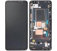 Original Ecran LCD et Vitre Tactile PULLED Noir avec Châssis pour Asus ROG Phone 5s G