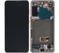 Original Ecran LCD t Vitre Tactile Phantom Violet pour Samsung Galaxy S21 5G G991 GH82-27255B GH82-27256B (No Camera)