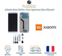 Xiaomi Écran LCD et vitre tactile Redmi S2 – blanc, assemblés sur châssis