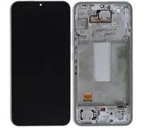 Original Ecran LCD & Vitre tactile Argent Assemblés Sur Châssis Pour Galaxy A34 5G A346 GH82-31200B GH82-31201B