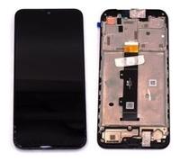 Original Ecran LCD & Vitre tactile Noir Assemblés Sur Châssis Pour Motorola G30 G