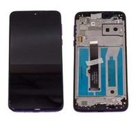 Original Ecran LCD & Vitre tactile Violet Assemblés Sur Châssis Pour Motorola One Macro G