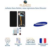 Original Ecran Noir Assemblés Sur Châssis Pour Samsung Galaxy A9 2018 A920F