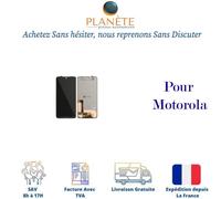 Original Ecran Sans Chassis Noir pour Moto G7 Plus XT1965/Moto G7 XT1962