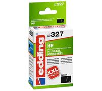Original edding Encre Cartouche 327 Noir pour HP 364XL Photosmart B109A B8550