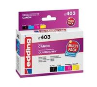 Original edding Encre Cartouche 403 pour Canon CLI-8 Multi Pixma IP 3300 4200