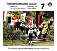 Original Egerländer Musikanten - ORIGINAL EGERLÄNDER MUSIKANTEN, LEITUNG: ERNST MOSCH / exklusiv auf TELEFUNKEN-Platten / Original Egerländer Musikanten spielen auf! Nr. 7 / Bildhülle mit bedruckter ORIGINAL Innenhülle / TELEFUNKEN # UX 50 46 / Deutsche Pressung / 7" Vinyl Single Schallplatte / Löffel-Polka / Dort tief im Böhmerwald / Du bist mein Typ / Ja, das ist schön /