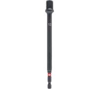 Original Einhell Adaptateur pour clé à douille à impact (acier CrV, admission 1/2", longueur 150 mm, phosphaté au manganèse, résistant aux chocs, zone de torsion)
