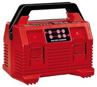 Einhell Chargeur Power X-Quattrocharger 4A PXC – 18V, charge simultanée de 2 batteries