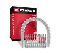 Original Einhell Coffret embouts avec arbre flexible 11 pcs (300 mm, aimant, chrome vanadium, 50 mm, queue E 6.3, accès difficile)