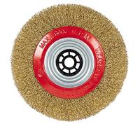 Original Einhell Disque-brosse pour touret à meuler (Ø 150 mm, pour le touret à meuler TC-BG 150 B, fils métalliques en acier)