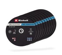 Original Einhell Disques à tronçonner pour le métal, 10 pièces, Ø 230 mm (tronçonnage rapide, traitement du métal, coupe légère, certifiés MPA, indépendants de la marque)