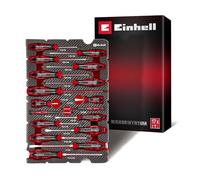 Original Einhell E-Case Insert Tournevis 17 pcs (Tournevis, Embout Frappe, Format Compact, Capuchon Rotatif, Profil Étoile, Chrome Vanadium, Système E-Case)