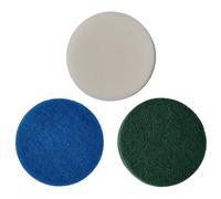 Original Einhell Kit de tampons de nettoyage pour nettoyeur PICOBELLA (accessoire/pièce détachée pour nettoyeur multisurfaces sans fil PICOBELLA 18/90, tampon en mélamine/microfibres/spécial cuisine)