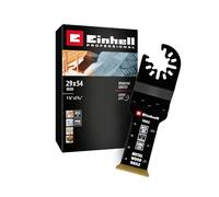 Original Einhell lame de scie plongeante en bi-métal avec revêtement titane (largeur 29 mm, profondeur 54 mm, finition PTFE, denture métal, changement rapide)