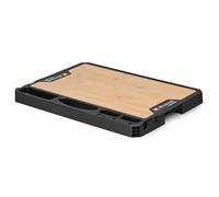 Original Einhell Plaque de travail E-Case (50 x 36 x 4,2 cm, charge utile max. 84 kg, gamme Einhell E-Case, bambou solide, établi mobile, poignée, supports pour accessoires)