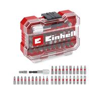 Original Einhell S-CASE Set de 28 résistants aux chocs (de 25 mm, embouts de 50 mm, porte-embouts de 60 mm, douilles, boîte de rangement incluse)