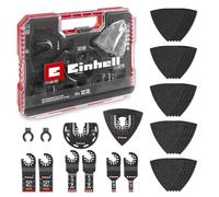 Einhell Coffret accessoires XLPlus Multi-Tools - 35 pièces - lames, racloir, ponçage - boîte de rangement