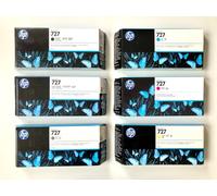 Original Encre HP N° 727 300ml DesignJet T920 T930 T1500 T2500 T2530 Cartouches