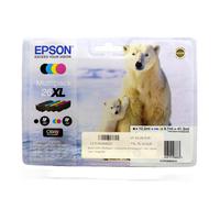 Original Epson 26XL T2636 MultiPack Lot de 4 cartouches d'encre économiques o...