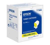 Original Epson C13S050747 / 0747 Toner jaune