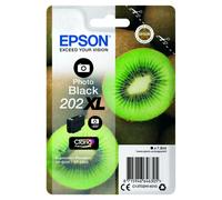 Epson Kiwi Singlepack Photo Black 202XL Claria Premium Ink
