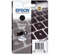 Epson Cartouche d'encre 407 - Noir 41,2 ml Taille L - Original pour WF-4745 / WF-4745DTWF