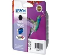 Epson T0801 Black Hummingbird Genuine Ink, Claria Photo HD Ink Cartridge