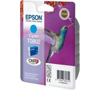 Epson T0802 Cartouche d'encre Cyan - 435 Pages - C13T08024011