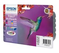 Cartouche Encre Epson T0807 Multipack - Pack 6 Couleurs Sans Boîte