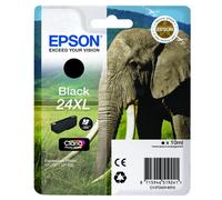 Epson Elephant Singlepack Black 24XL Claria Photo HD Ink