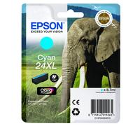 Original Epson C13T24324012 / 24XL Cartouche d'encre cyan